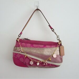 🎀 2004 Coach Pink patchwork mini bag 🎀